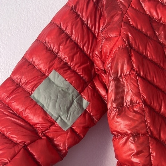 Mountain Hard Wear Nikwax Hydrophobic Down Jacket Size XS Red Ghost Whisperer - Picture 6 of 12